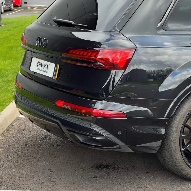 Audi Q7 Rear Bumper PPF Protection