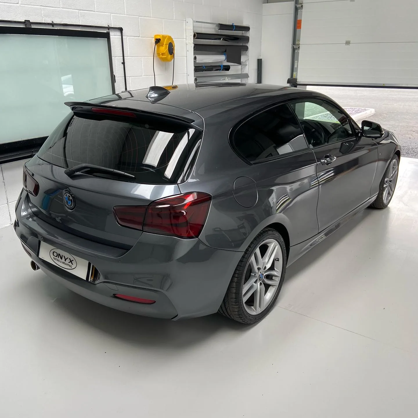 BMW 1 Series F20 15% Tint and Medium Smoke Lights