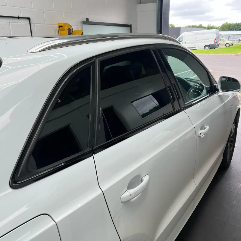 Audi Q3 15% Window Tinting and Chrome Delete