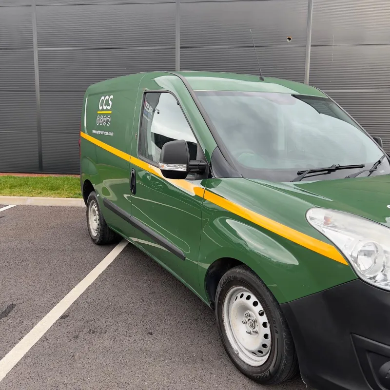 CCS Vauxhall Combo Signage and Reflective Tape