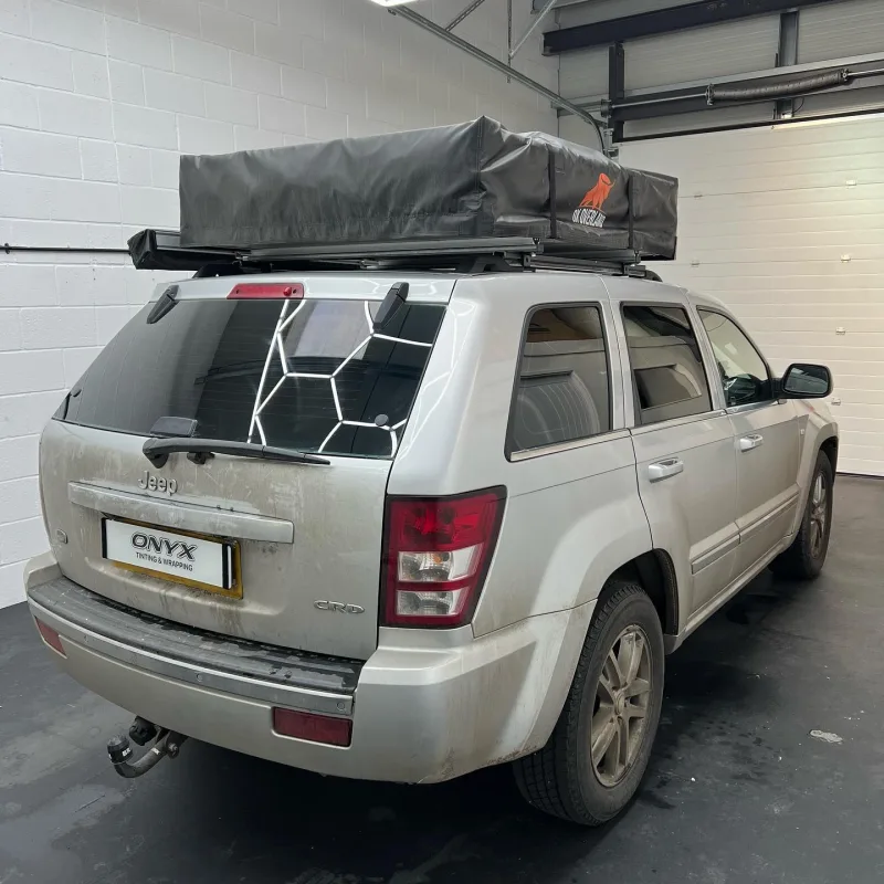 Jeep Cherokee CRD Rear Limo Window Tinting