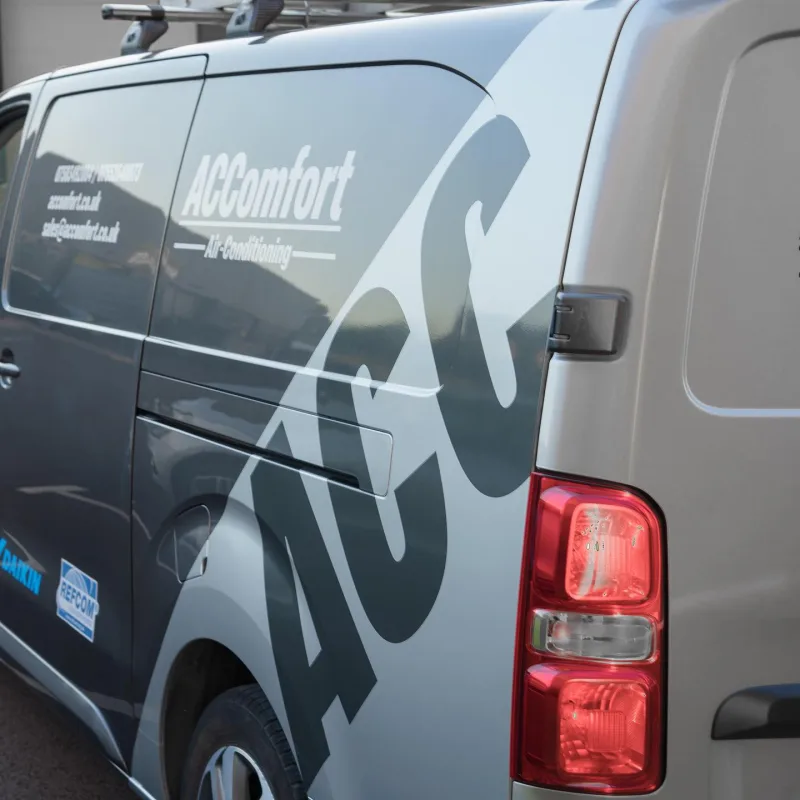 AC Comfort Peugeot Expert Van Signwriting