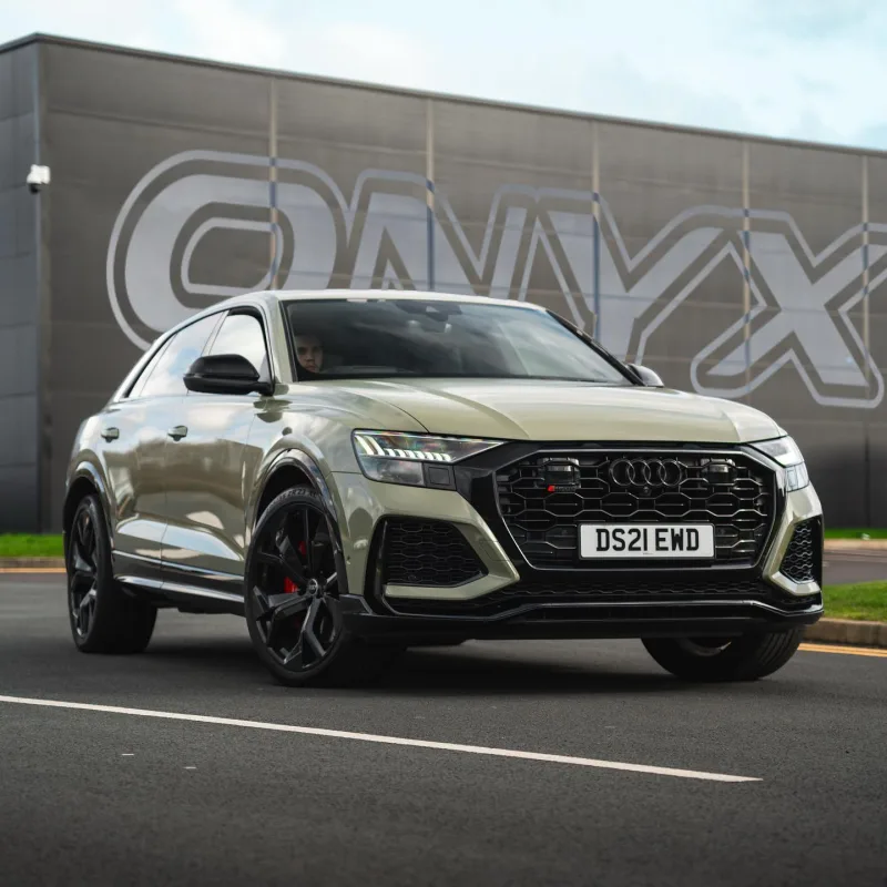 Audi RS Q8 Khaki Green Wrap