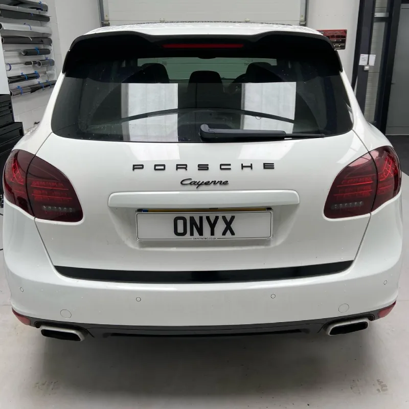 Porsche Cayenne Gloss Black Badges and Trim
