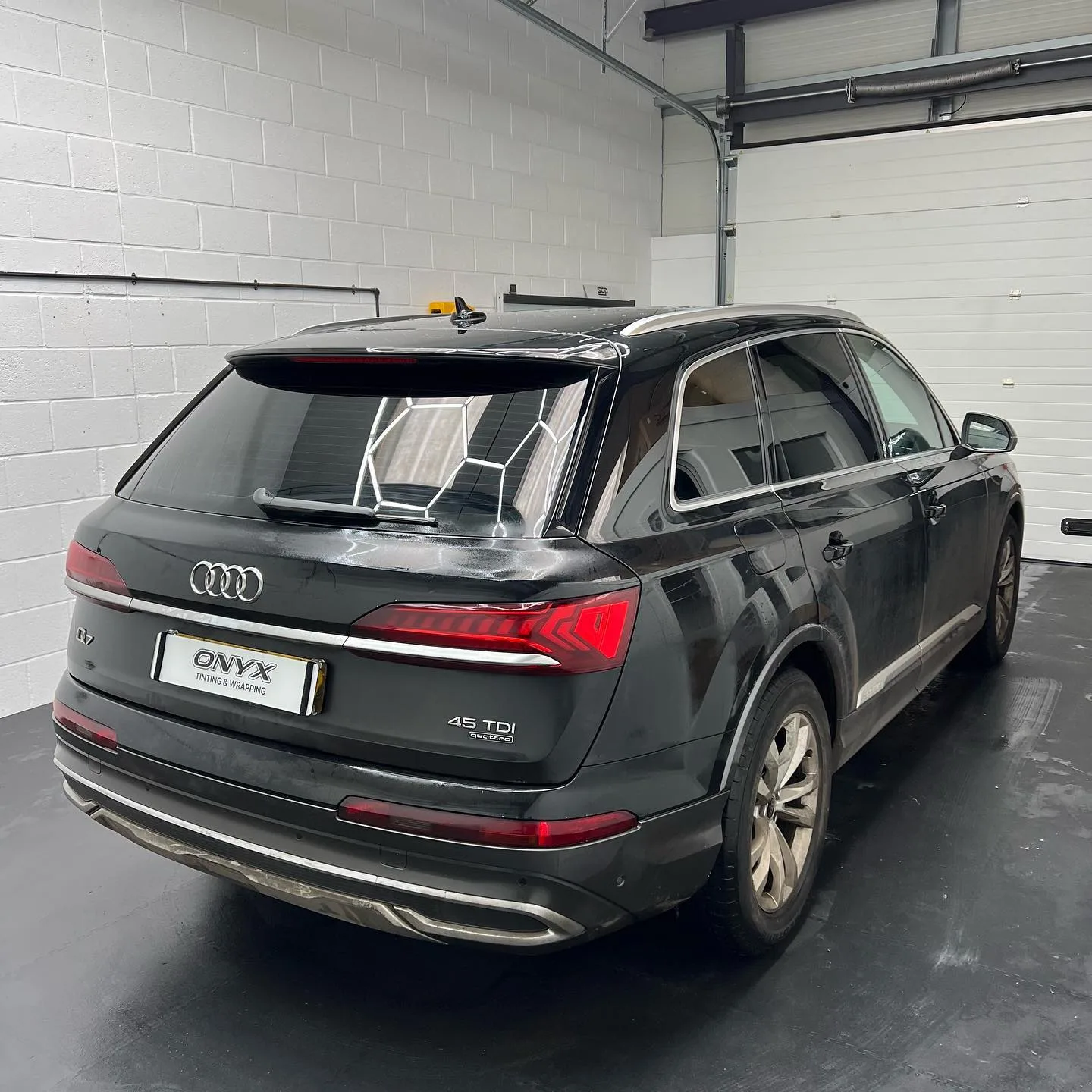 Audi Q7 15% Rear Window Tinting