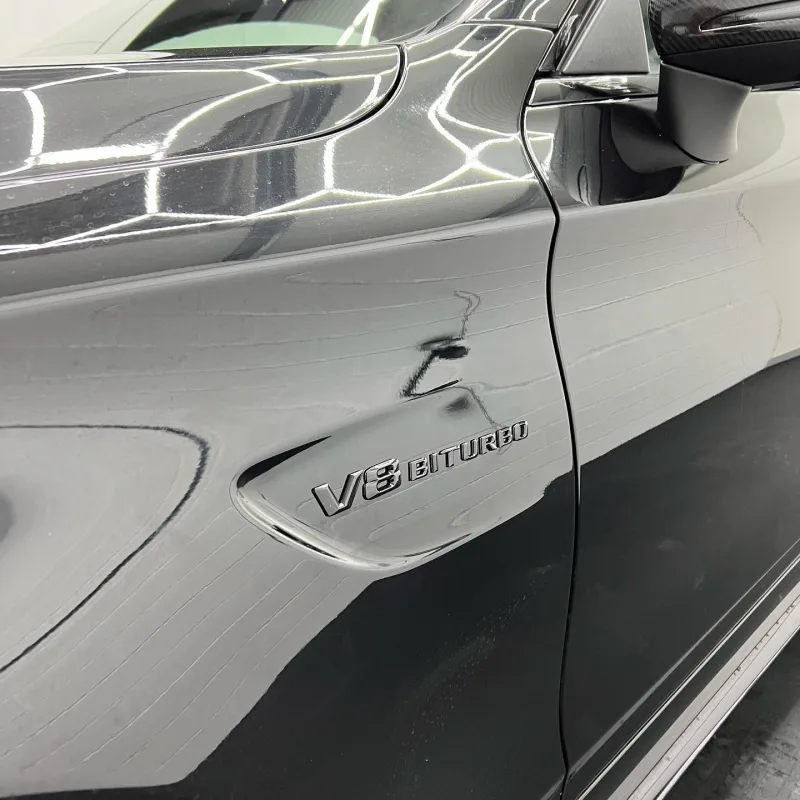 Mercedes-AMG C63 S Coupe Carbon Details and Black Badges