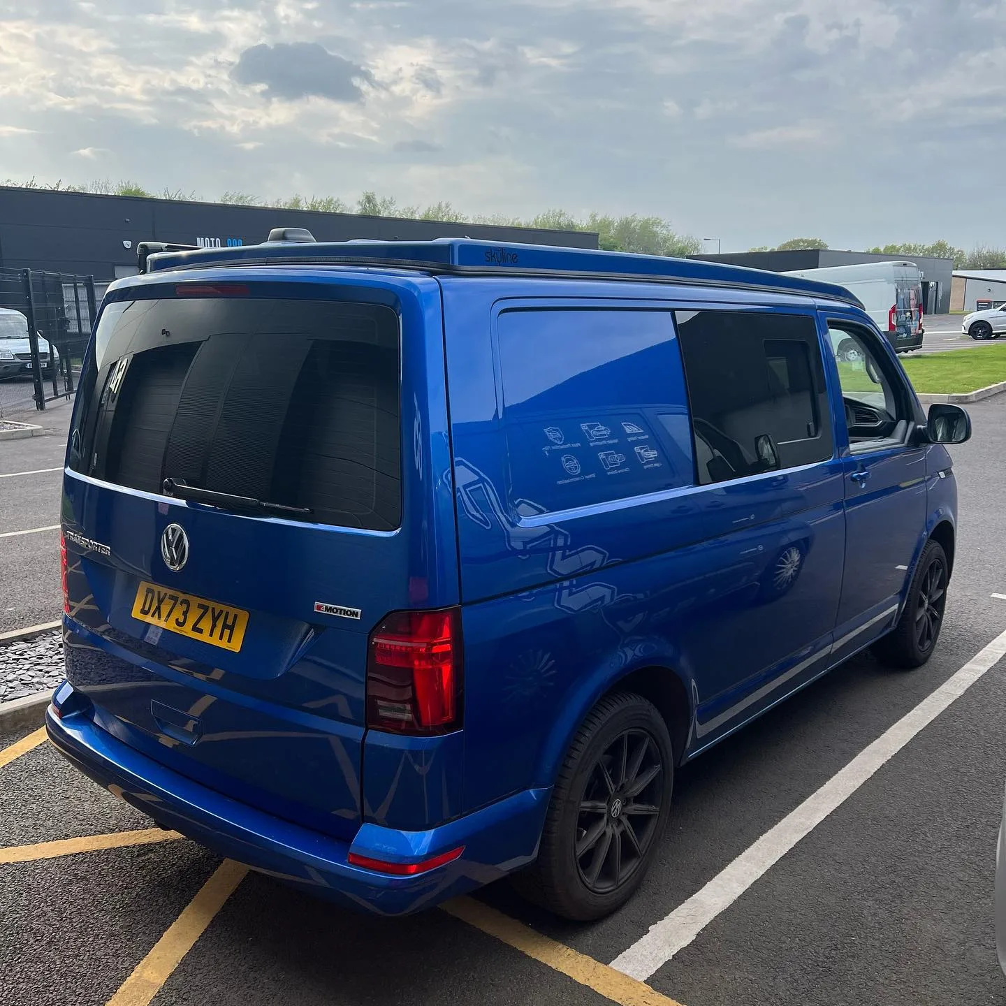 VW Transporter 4Motion 15% Rear Window Tinting