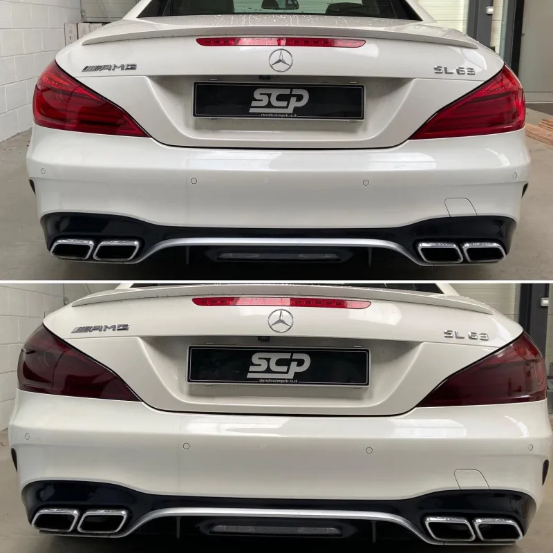 Mercedes SL63 AMG Light Smoke Rear Light Tint