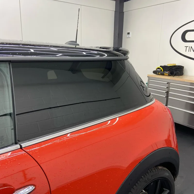 Orange MINI Cooper F56 15% LLumar Window Tinting