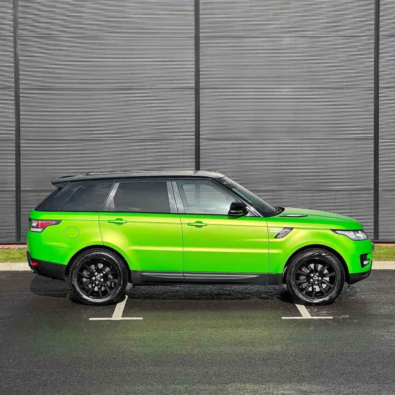 Range Rover Sport Wasabi Green Matte Wrap
