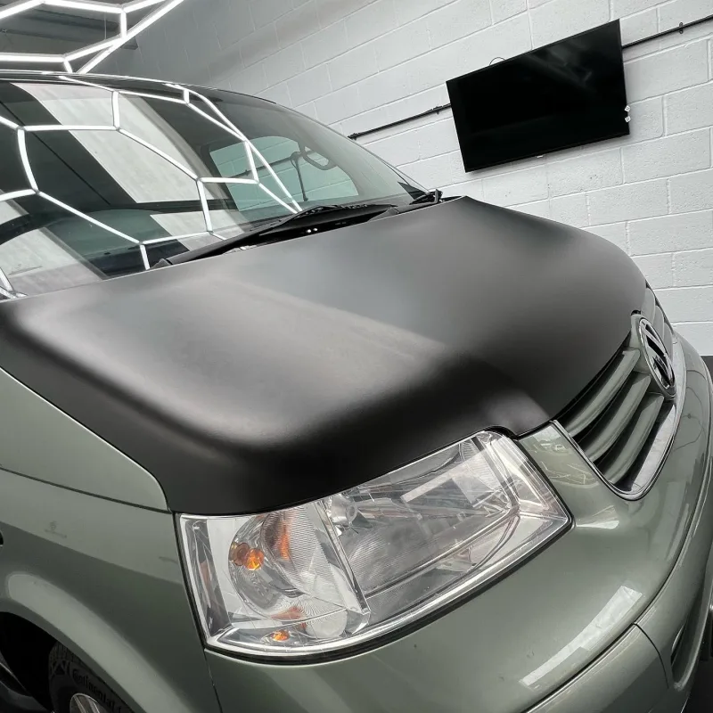 VW Transporter 5% Tint, Sunstrip and Bonnet Wrap