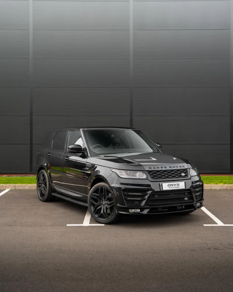Range Rover Sport Carbon PPF Bonnet and Light Tinting