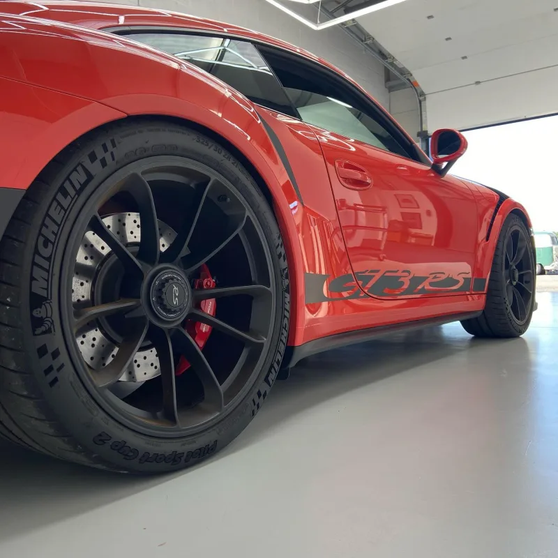 Porsche 911 GT3 RS Side Stripes & Light Smoke Rear Lights