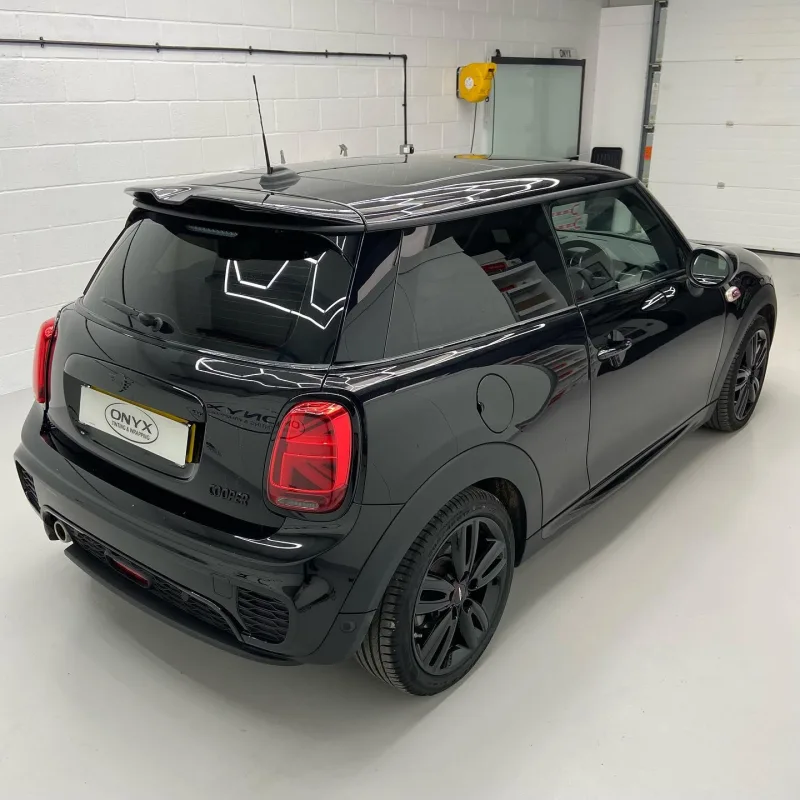 MINI Cooper F56 15% Rear Tint and Beltline Dechrome