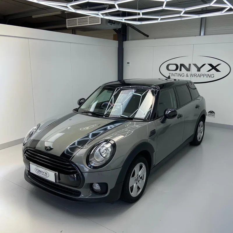 MINI Clubman F54 Gloss Black Bonnet Stripes