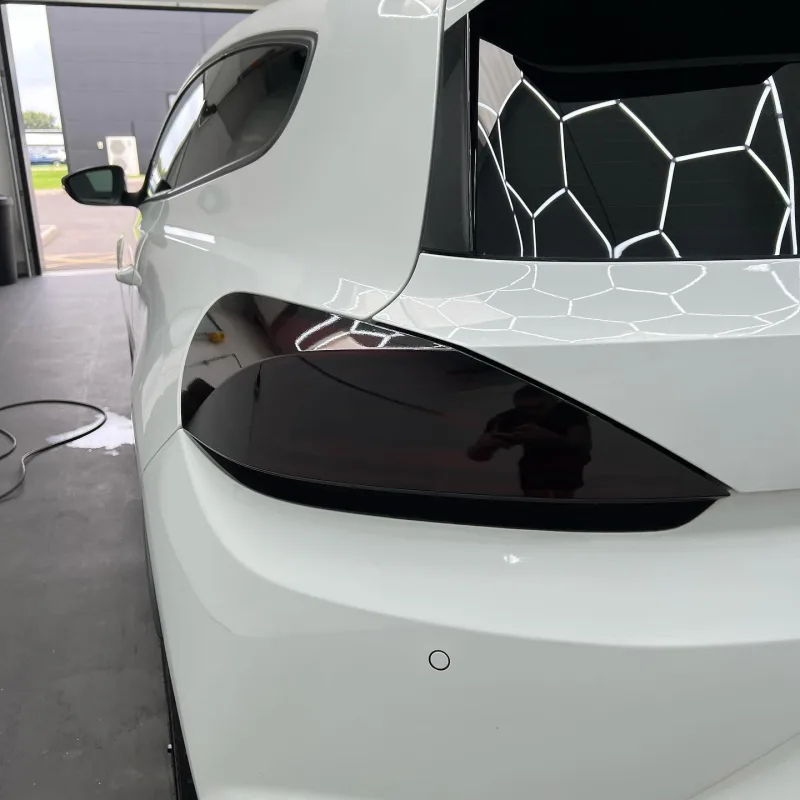 VW Scirocco 5% Window Tint, Dark Rear Lights and Black Mirrors