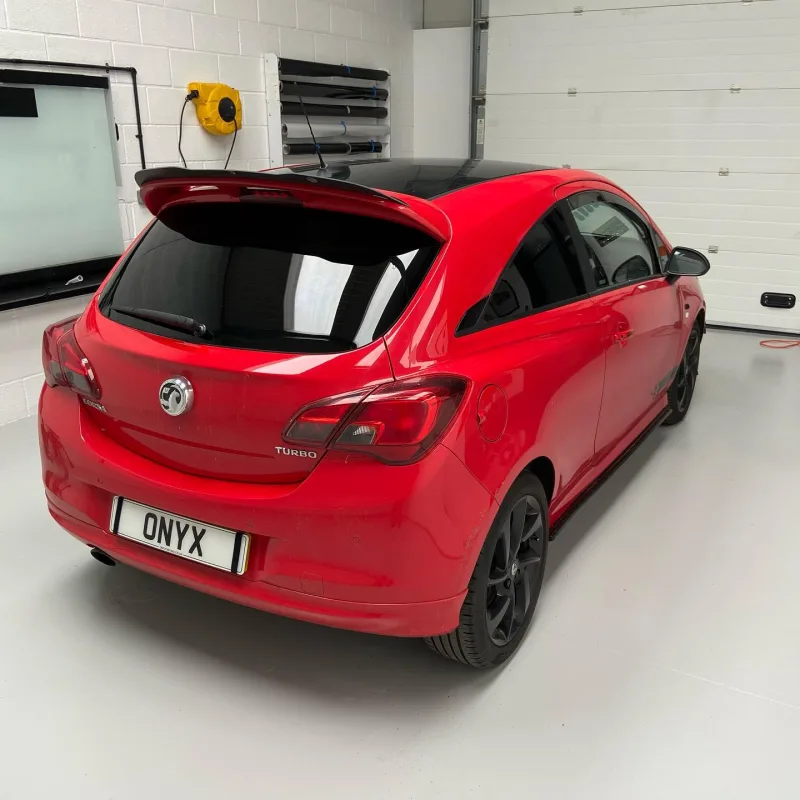 Vauxhall Corsa 5% LLumar Rear Window Tinting