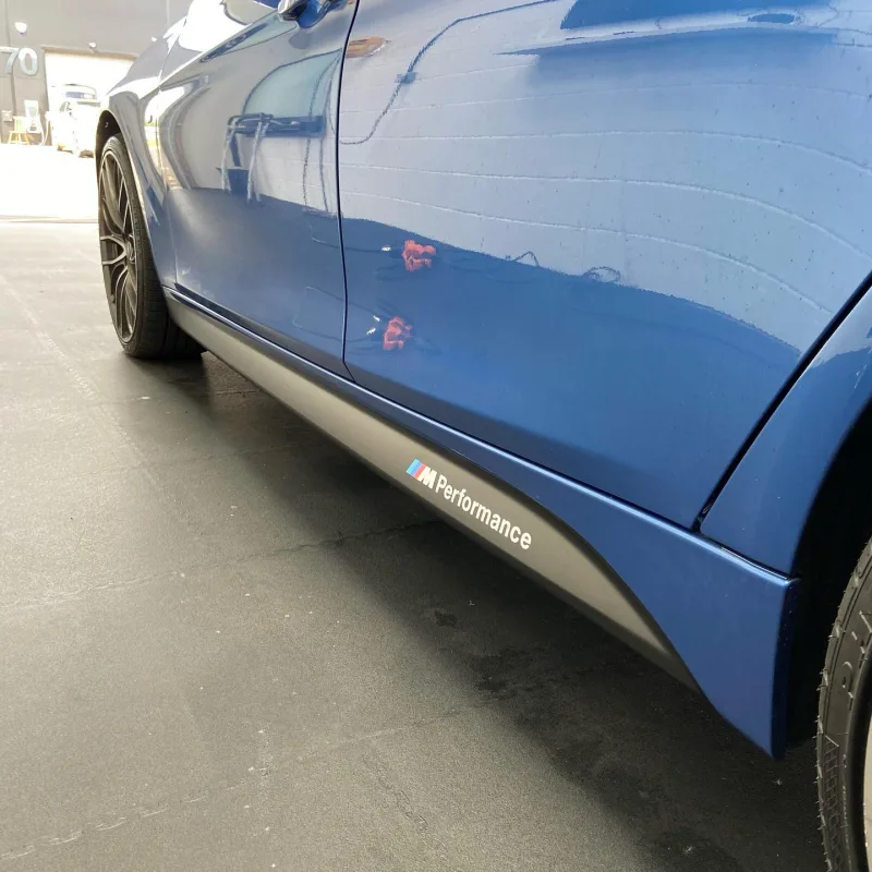 BMW 3 Series F30 Side Skirt Decals & M Sport Mirrors