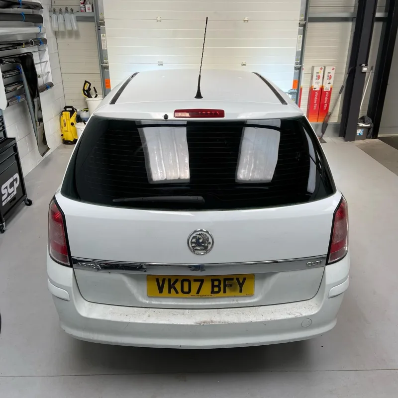 Vauxhall Astra Van 5% LLumar Rear Window Tint