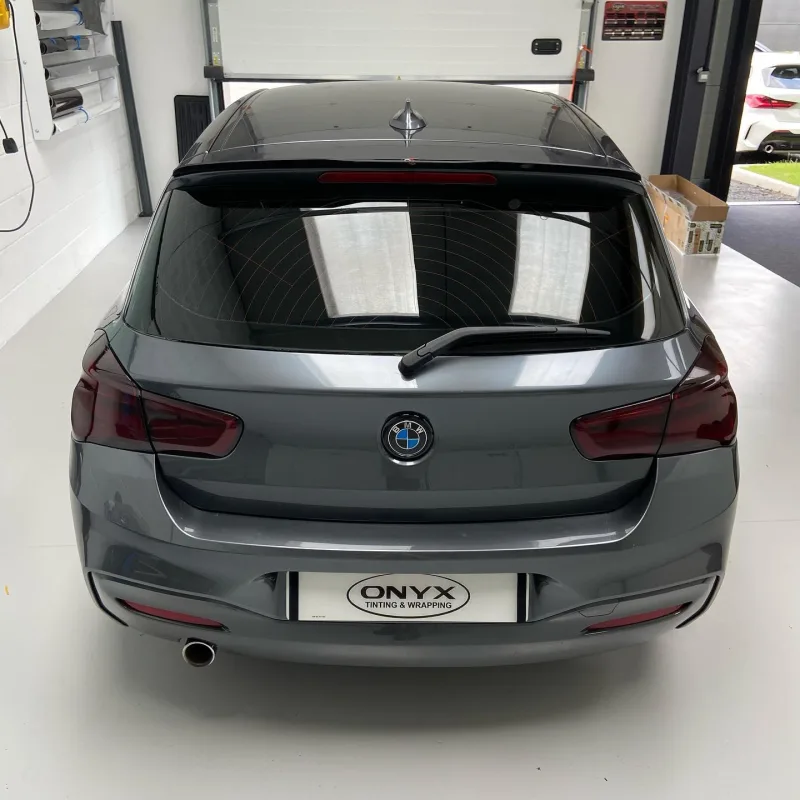 BMW 1 Series F20 15% Tint and Medium Smoke Lights