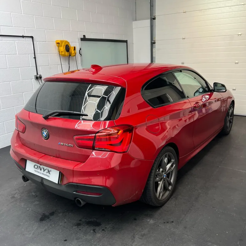 BMW M140i F20 15% Rear Window Tinting