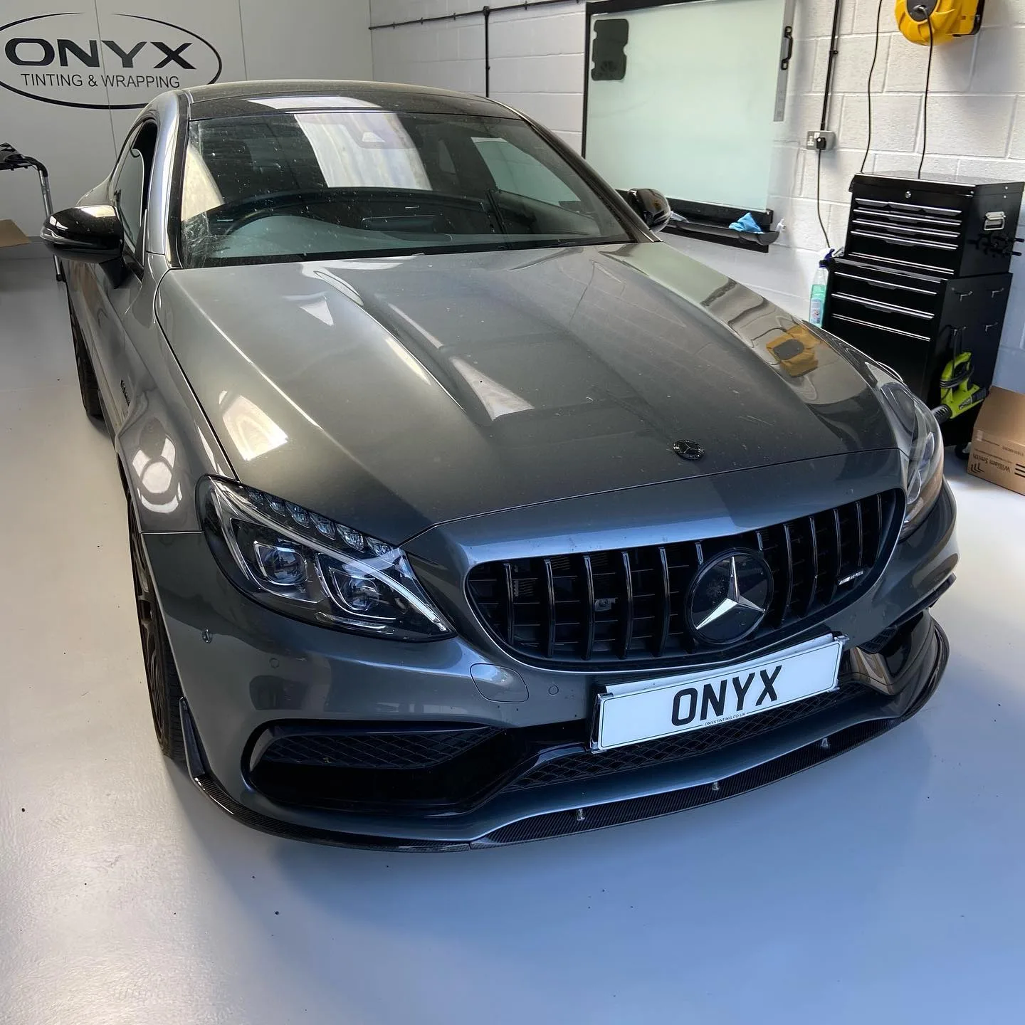 Mercedes-AMG C63 S Carbon Fibre Front Splitter