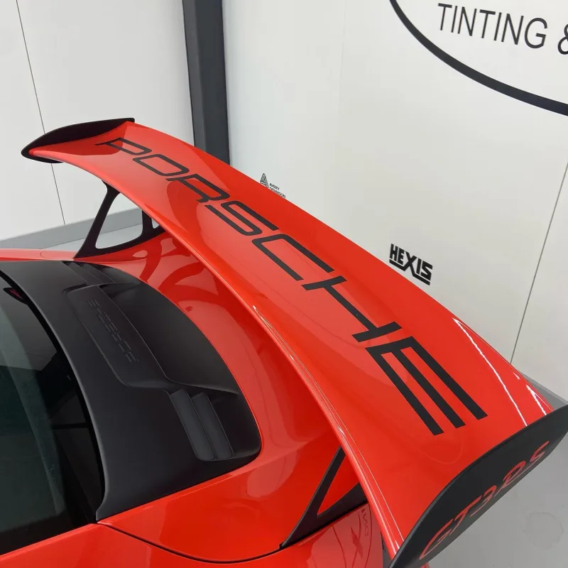 Porsche 911 GT3 RS Side Stripes & Light Smoke Rear Lights