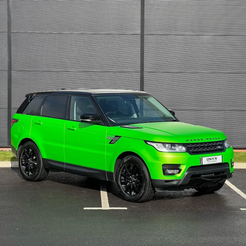 Range Rover Sport Wasabi Green Matte Wrap