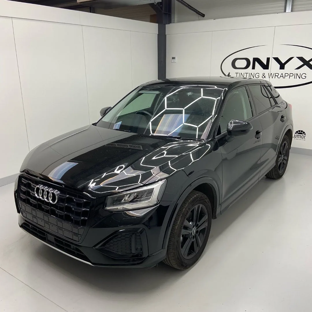 Audi Q2 Gloss Black Grille and Canard Wrap