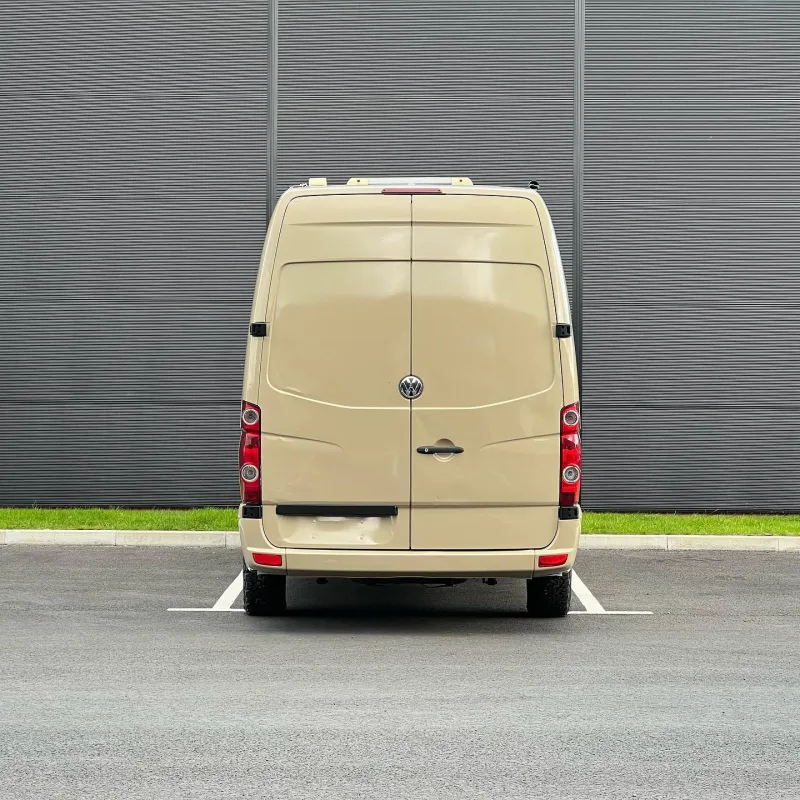 VW Crafter Full Sandstorm Gloss Wrap