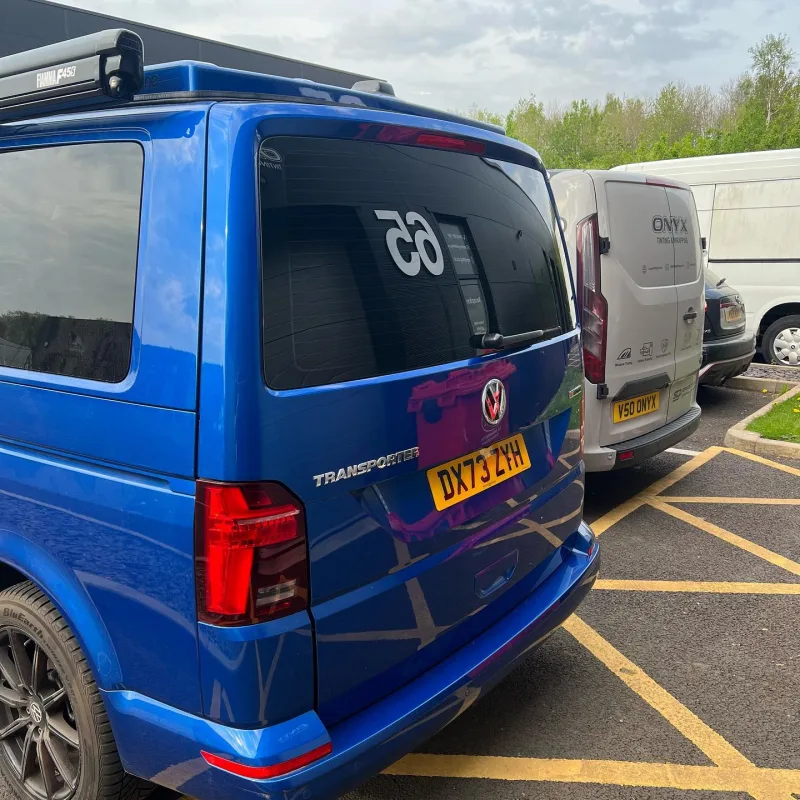 VW Transporter 4Motion 15% Rear Window Tinting