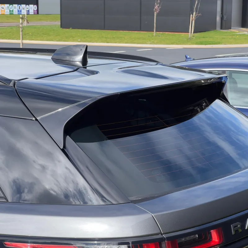 Grey Range Rover Evoque Gloss Black Roof