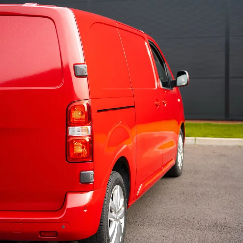 Peugeot Expert Garnet Red Gloss Full Wrap
