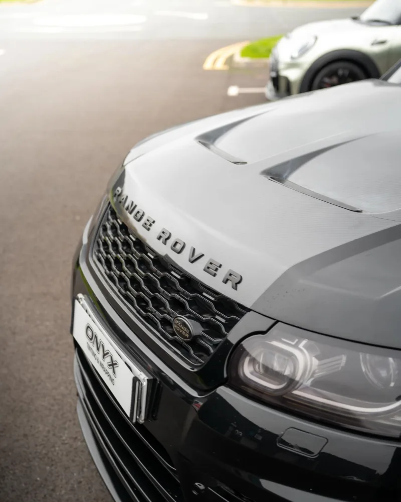 Range Rover Sport Carbon PPF Bonnet and Light Tinting