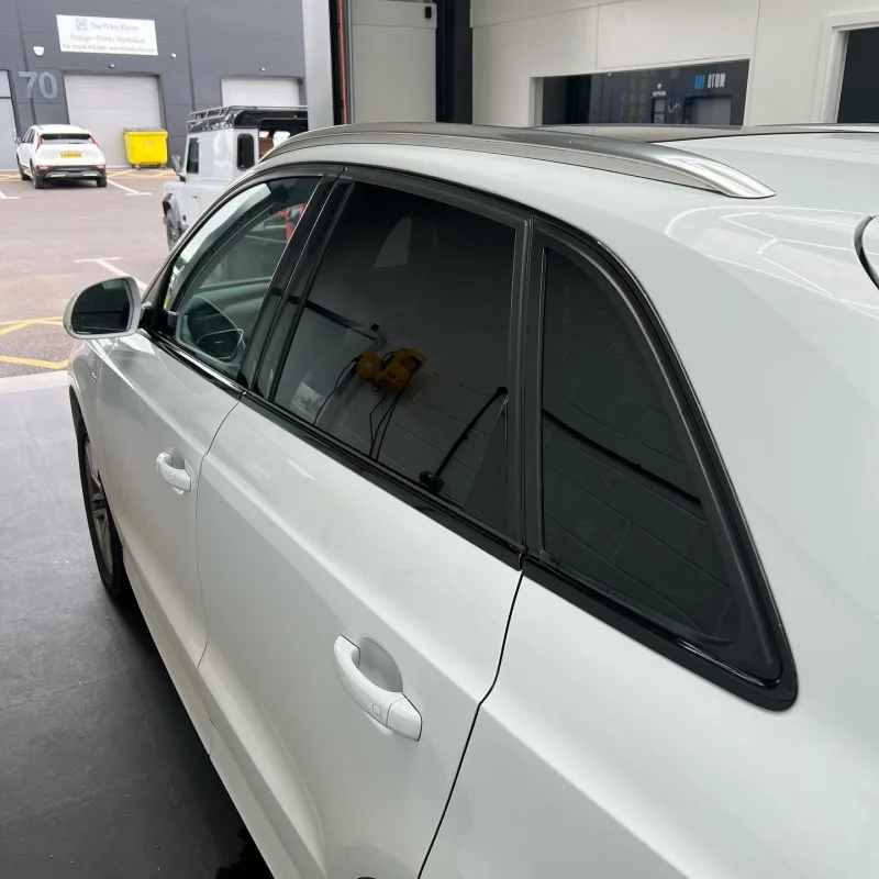 Audi Q3 15% Window Tinting and Chrome Delete
