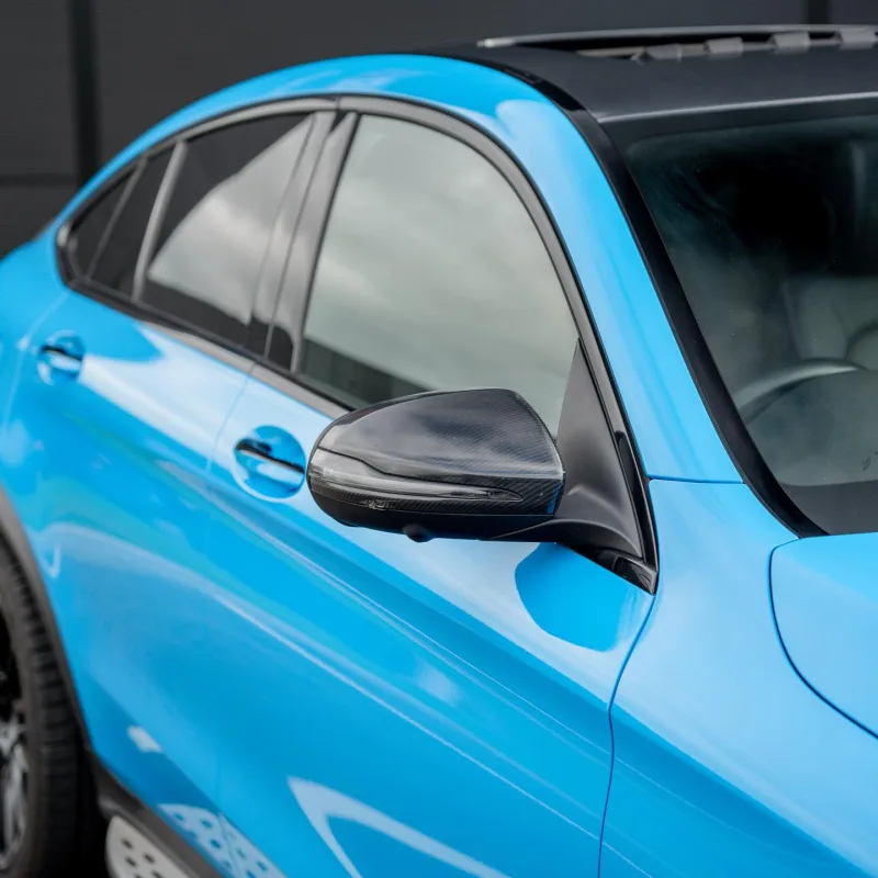 Mercedes-Benz GLC Coupe Montpellier Blue Wrap