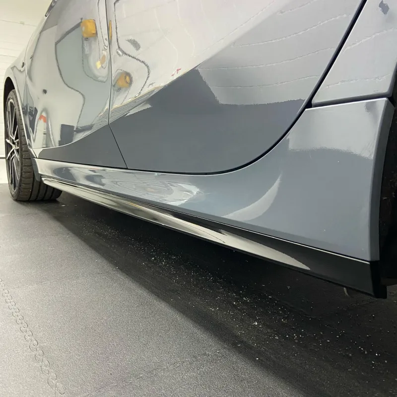 BMW 1 Series F40 Black Side Skirts and Badges