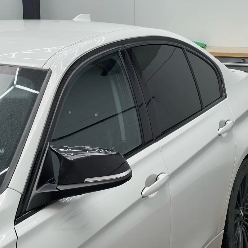 BMW 3 Series F30 Gloss Black Trim Wrap