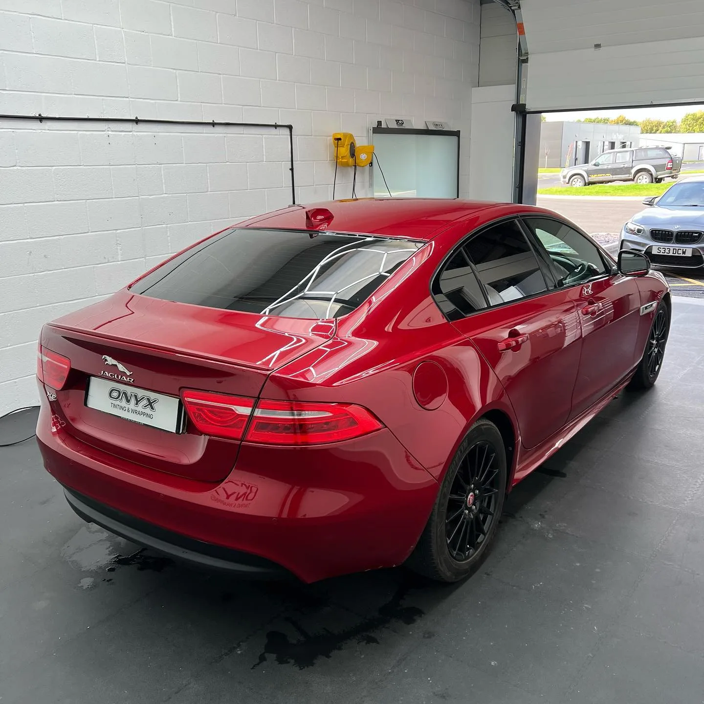 Jaguar XE 5% Rear Window Tinting