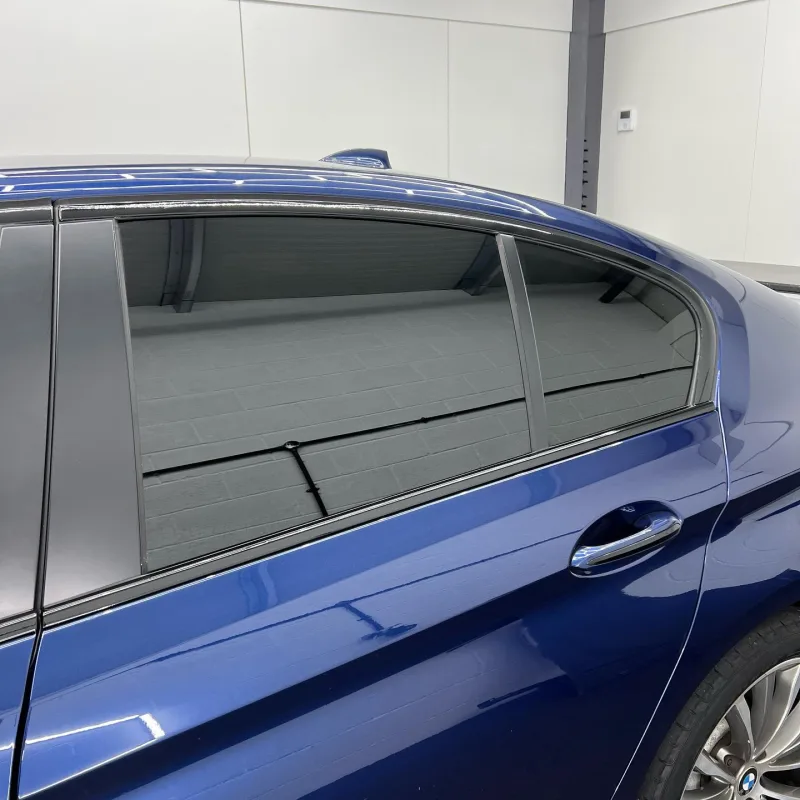 BMW 520d G30 Window Tinting and Chrome Delete