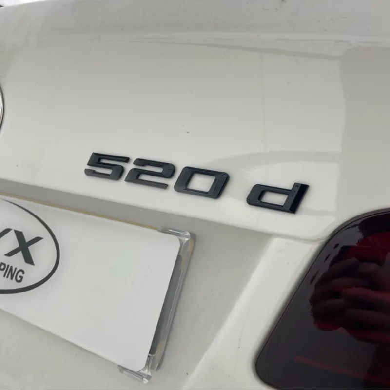 BMW 520d F10 Black Grille, Badges & Rear Light Tint