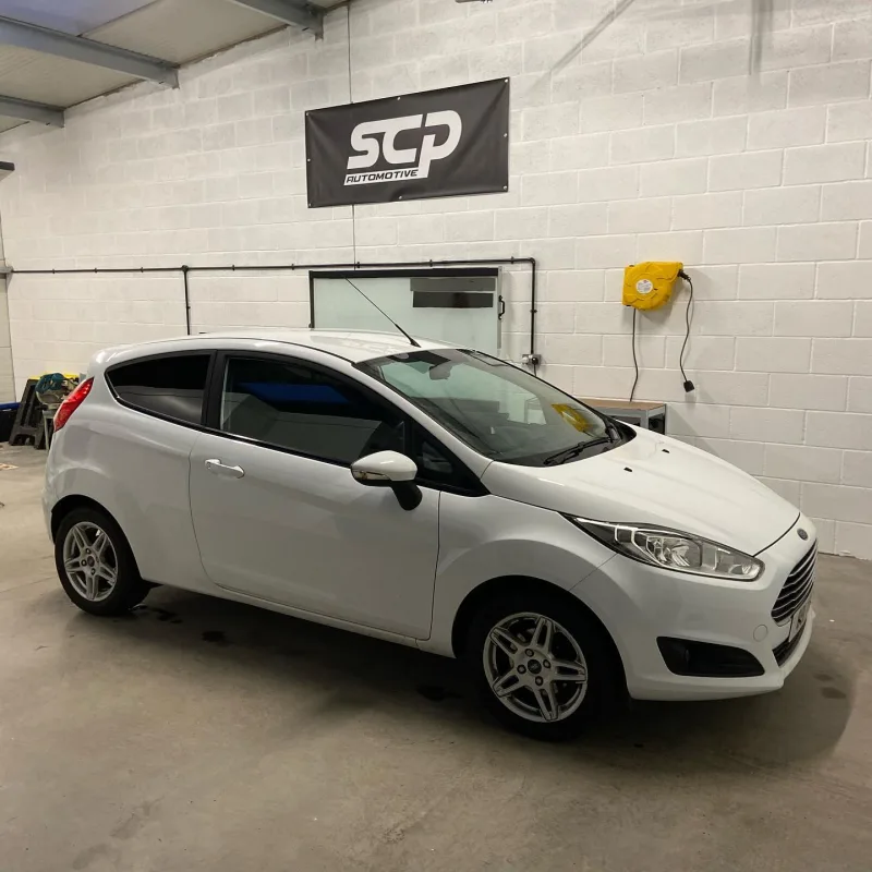 Ford Fiesta 5% Tint & Beltline Chrome Delete