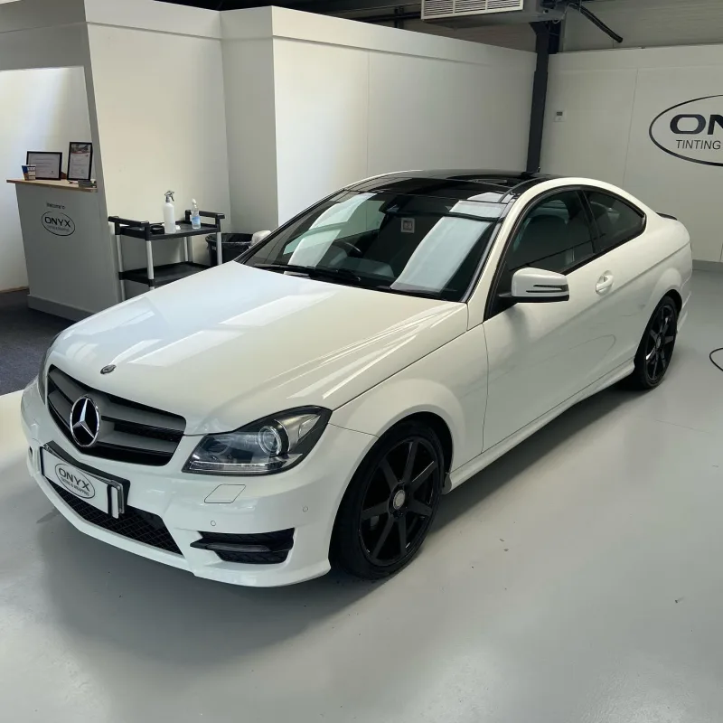 Mercedes C250 Coupe Valet and Spoiler Wrap