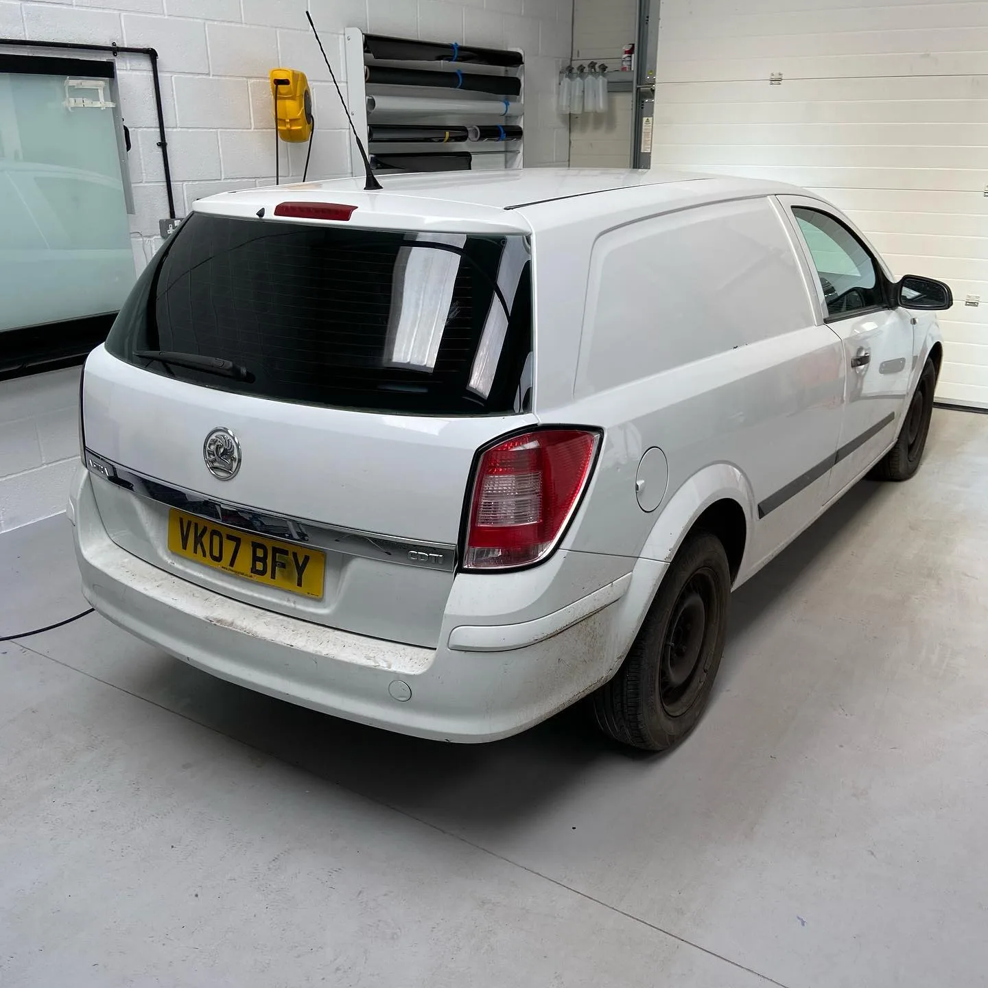 Vauxhall Astra Van 5% LLumar Rear Window Tint