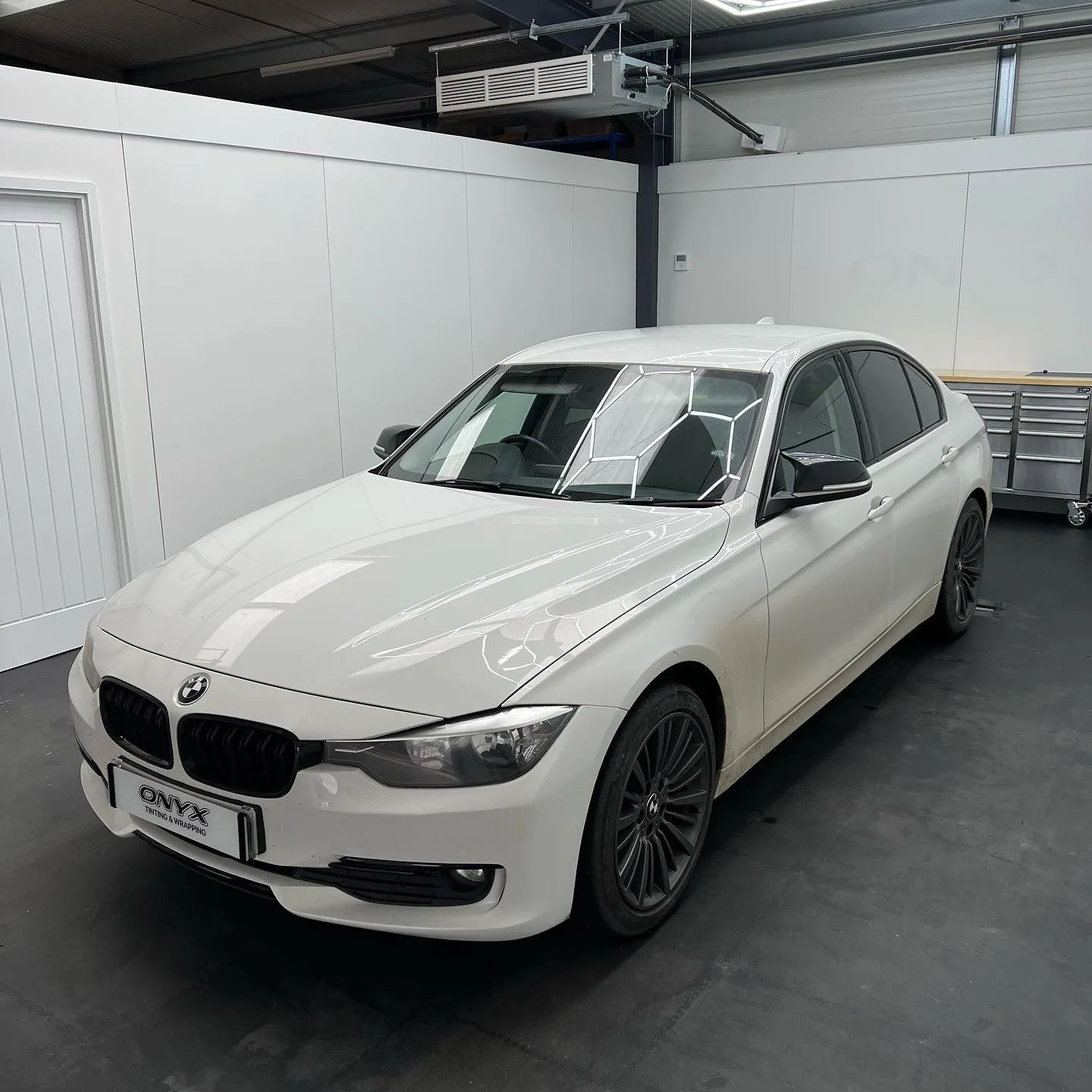 BMW 3 Series F30 Gloss Black Trim Wrap