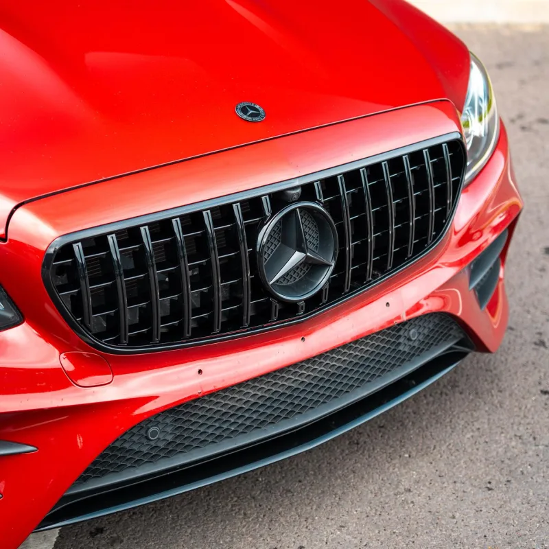 Mercedes-Benz E-Class Coupe Chrome Delete and E53 Diffuser