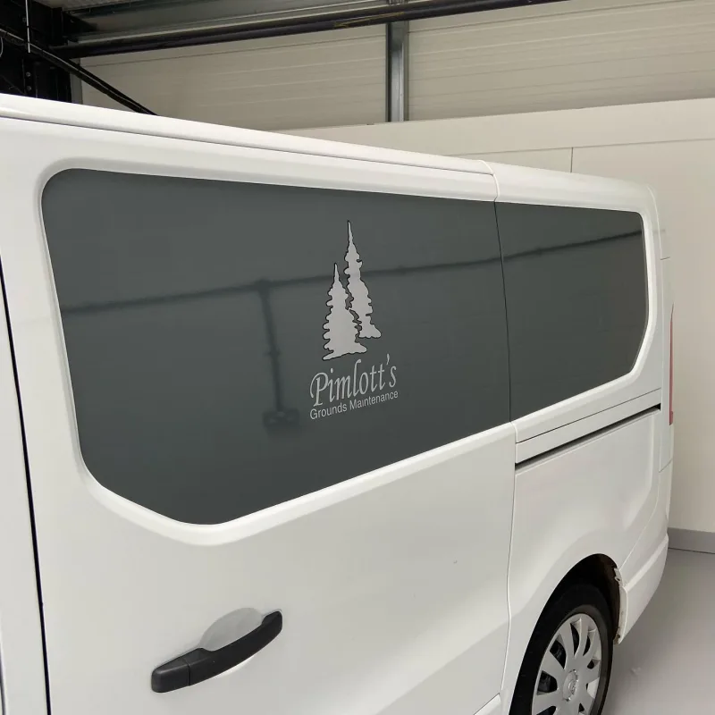 Pimlott’s Vauxhall Vivaro Partial Wrap and Signage