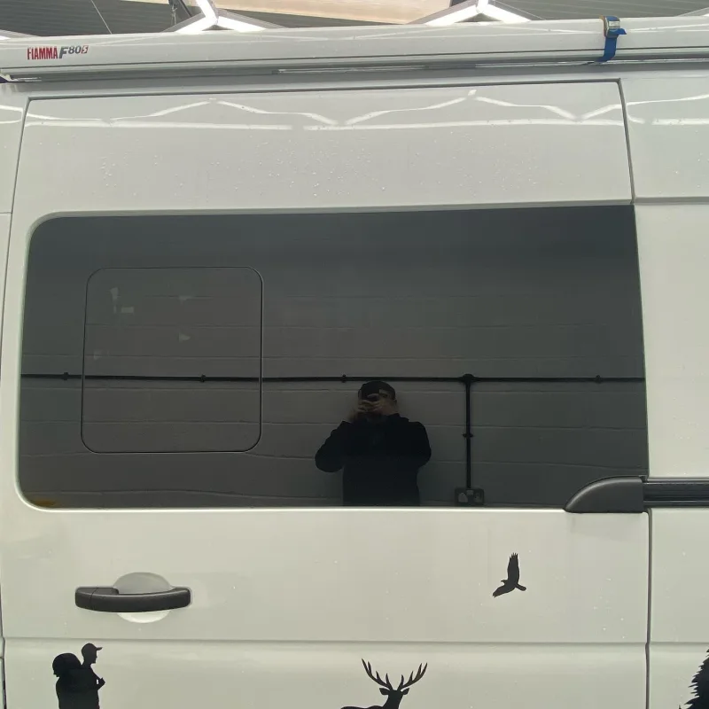Camper Van LLumar 5% Window Tinting