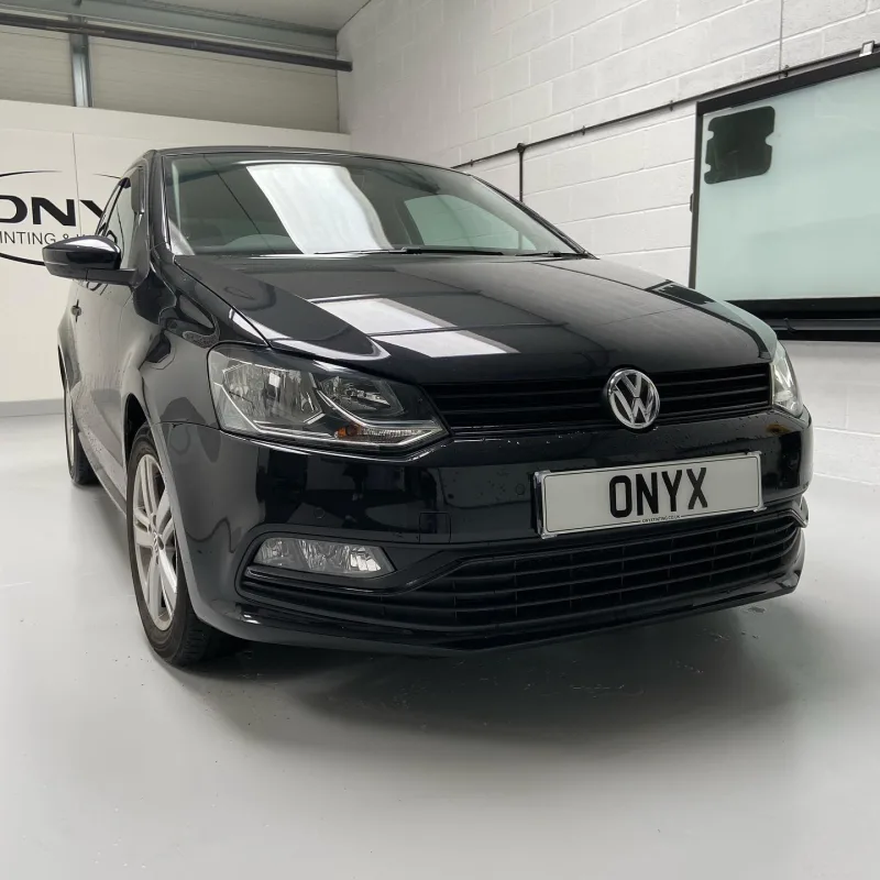 VW Polo 15% Window Tint and Grille Dechrome
