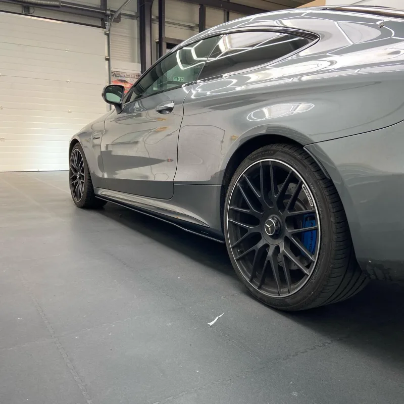 Mercedes-AMG C63 Coupe C205 Skirts and Spoiler